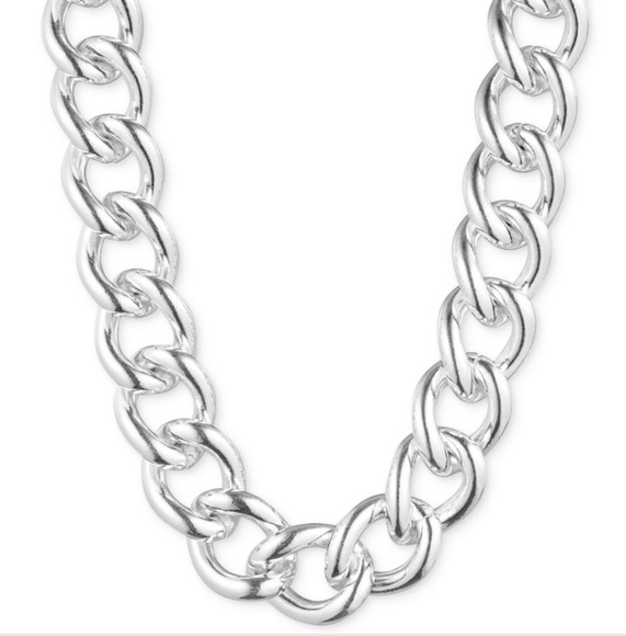 Lauren Ralph Lauren Jewelry - LAUREN by Ralph Lauren Silver Link Necklace